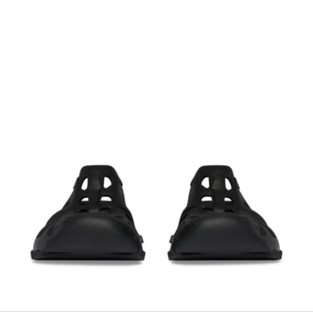 💯 Original New Balenciaga Hd Cutout Rubber Mule in White for Men